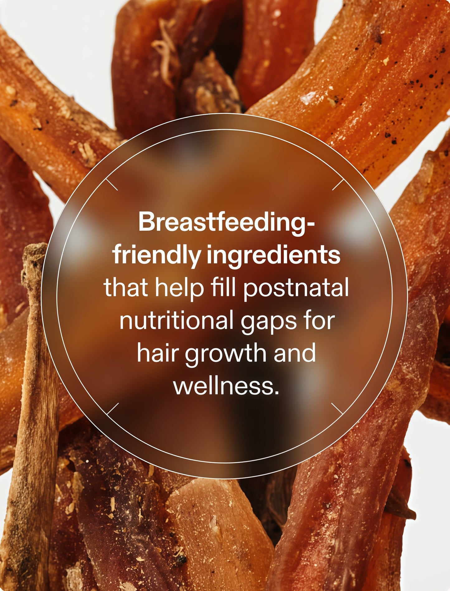 Nutrafol Postpartum Hair Growth Supplements, Clinically Tested for Visibly Thicker Hair and Less Shedding, Breastfeeding-friendly - 1 Month Supply